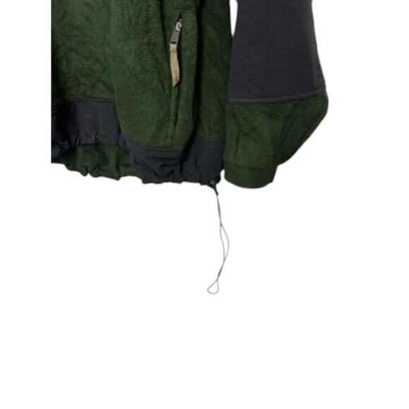 ORVIS Polartec Navy Blue & Green Fleece Long Sleeve 1/4 Zip Pullover Men's XL - Picture 8 of 8